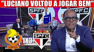 LUACIANO VOLTOU A JOGAR BEM NO SPFC! COBRESSAL 1 X 3 SÃO PAULO FC! LUIS ZUBELDIA SEGUE INVCTO