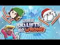 Festive holiday Winter sports disaster simulator! - When Ski Lifts Go Wrong