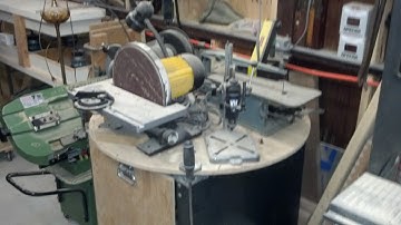 POWER TOOL STATION -  small workshop space saver