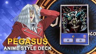 Yu-Gi-Oh Maximillion Pegasus Duelist Kingdom Anime Style Orica Deck Yugiohoricasofficial