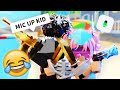 Trolling kids in roblox mm2 funny moments
