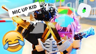 TROLLING KIDS In Roblox MM2! *FUNNY MOMENTS*