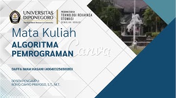 [11] Fundamental Bahasa Pemrograman C++ | Praktikum Algoritma dan Pemrograman
