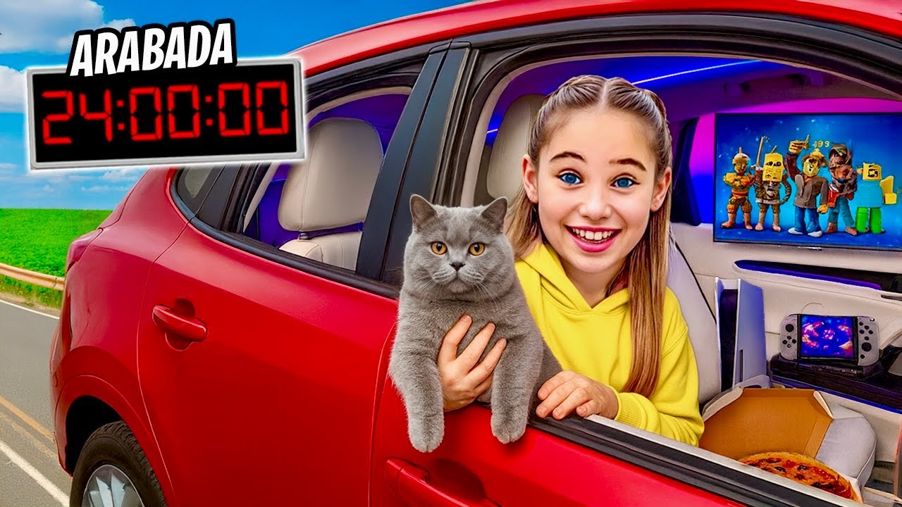 ELİF SİNEM BÜCÜR İLE ARABADA 24 SAAT !!