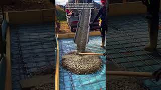 Industrial Concrete Slab Pour