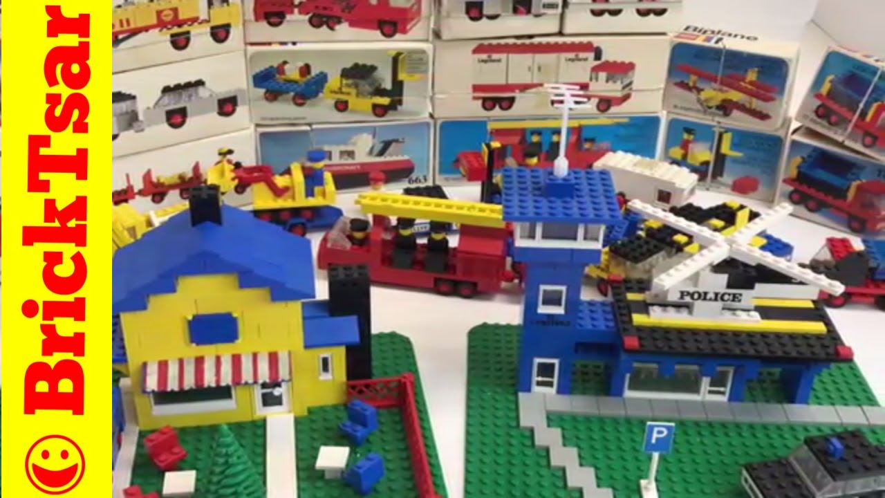 LEGO 364 Harbour Scene from 1975! BrickTsar's Legoland - YouTube