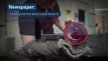 Glassblowing 101 in the Sheridan Glass Studio