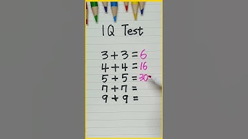 IQ Test (140) 📊 Math games 🏆 #shorts #iqtest #mathgames #mathquiz #mathpuzzle