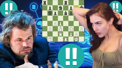 Beautiful Tania Sachdev vs Magnus Carlsen 133