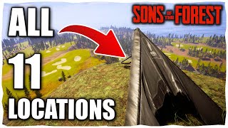 Sons of the Forest Hang Glider locations, how to use Hang Glider