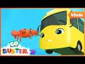 Baby Shark Family - Playing in the Ocean | Go Buster - Bus Cartoons &amp; Kids Stories
