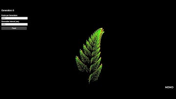 100.000 Iterations of a fractal