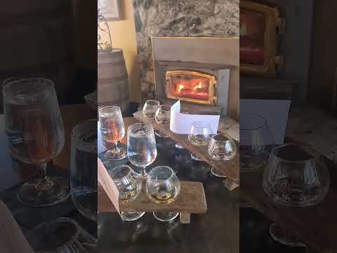 VIP Whisky Tasting on our Honeymoon 🥃♥️🍂 #glenoradistillery #whiskey #honeymoon #capebreton