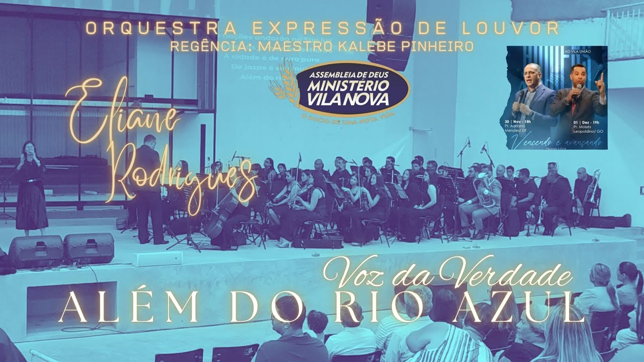 Além do Rio Azul | Eliane Rodrigues | Voz da Verdade | OEL