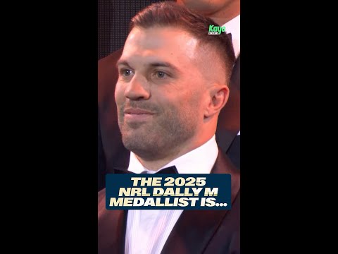 The 2025 NRL Dally M Medallist Is