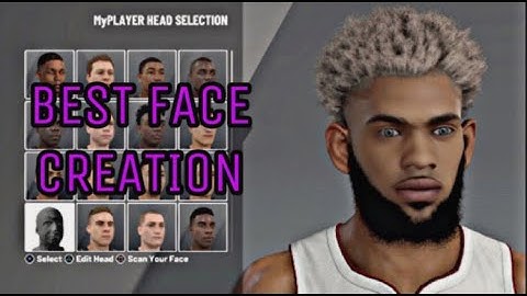 *NEW* BEST DRIPPY FACE CREATION TUTORIAL in NBA 2K21! LOOK LIKE A DRIBBLE GOD! NBA 2K21! COMP FACE!😱