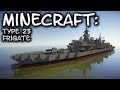 Minecraft: Frigate Tutorial (Type 23 / Duke-Class)