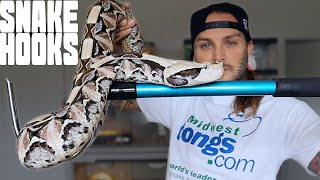 Who makes the BEST Snake Handling Equipment? | Snake Hooks and more with Tyler Nolan