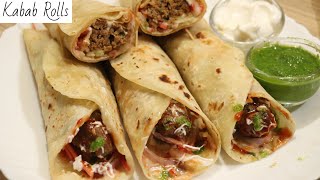 Kabab Rolls Delhi Special How to Make Kabab Rolls