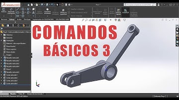 SOLIDWORKS PARA INICIANTES - COMANDOS BÁSICOS INTRODUÇÃO #3