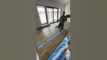 Engineered Flooring floating installation - Be done before you know it!