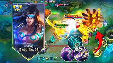 Try this build and emblem set badang for solo rank 💪| badang best build and emblem 2025 🔥