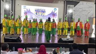 Ampar ampar pisang Paduan Suara K3S Kecamatan Balikpapan Timur || Gebyar GTK 