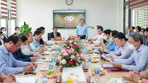 UBND tỉnh làm việc với Công ty cổ phần Tập đoàn Thành Công