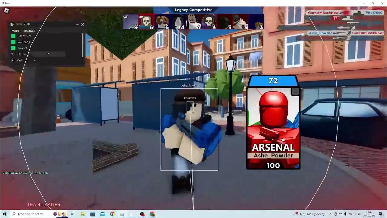 Arsenal Script (PASTEBIN) YouTube