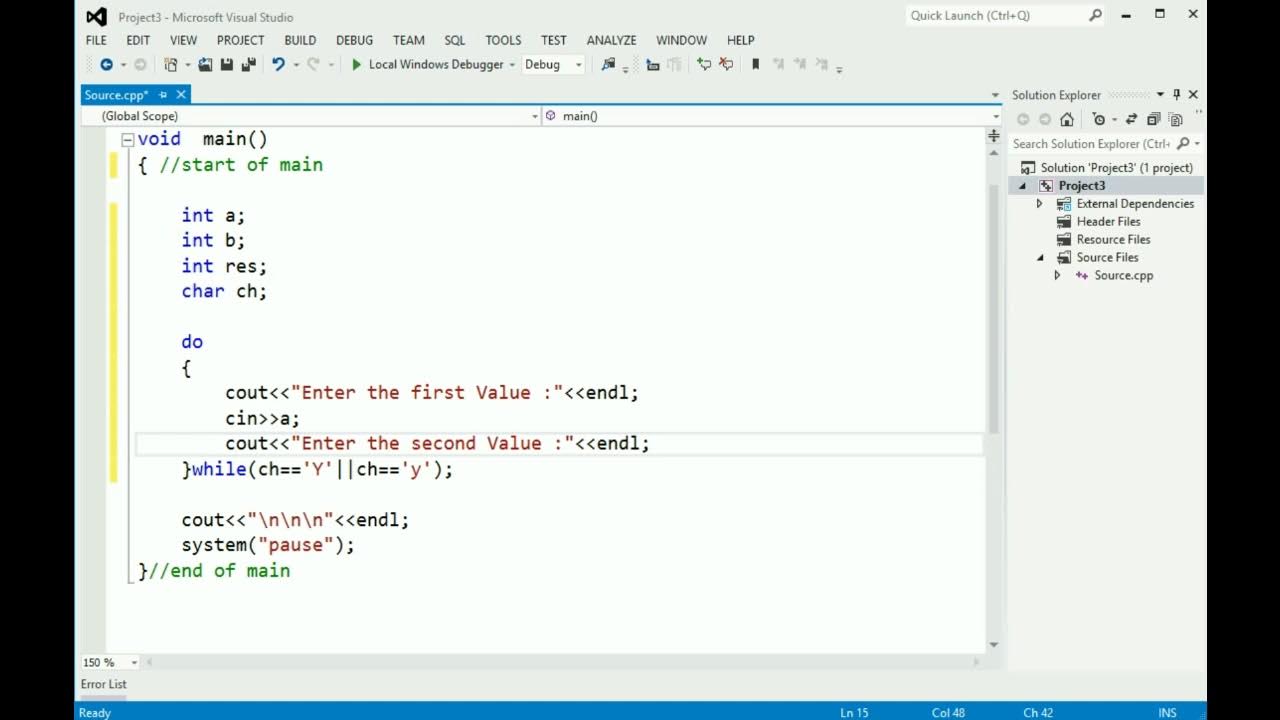 How to conform the loop run again or not in c++ | C++ Validating Input ...