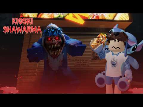 ESSE É O KIOSQUE MAS ASSUSTADOR DO ROBLOX!! 😨 - Scary Shawarma Kiosk