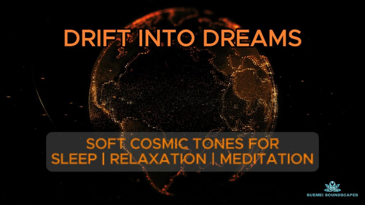 Drift into Dreams | Ambient Sleep Music with Digital Earth Rotation | 2 Hours