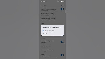 Haw Tu Enable Preferred Network Type 5G,LTE Moto g54 android 15#motovlog #motomobiles #android15