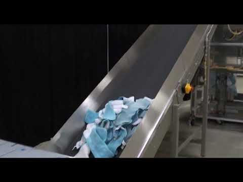 Weigh bagging packaging system for Linen items - Rennco VerticL-PP thumbnail image