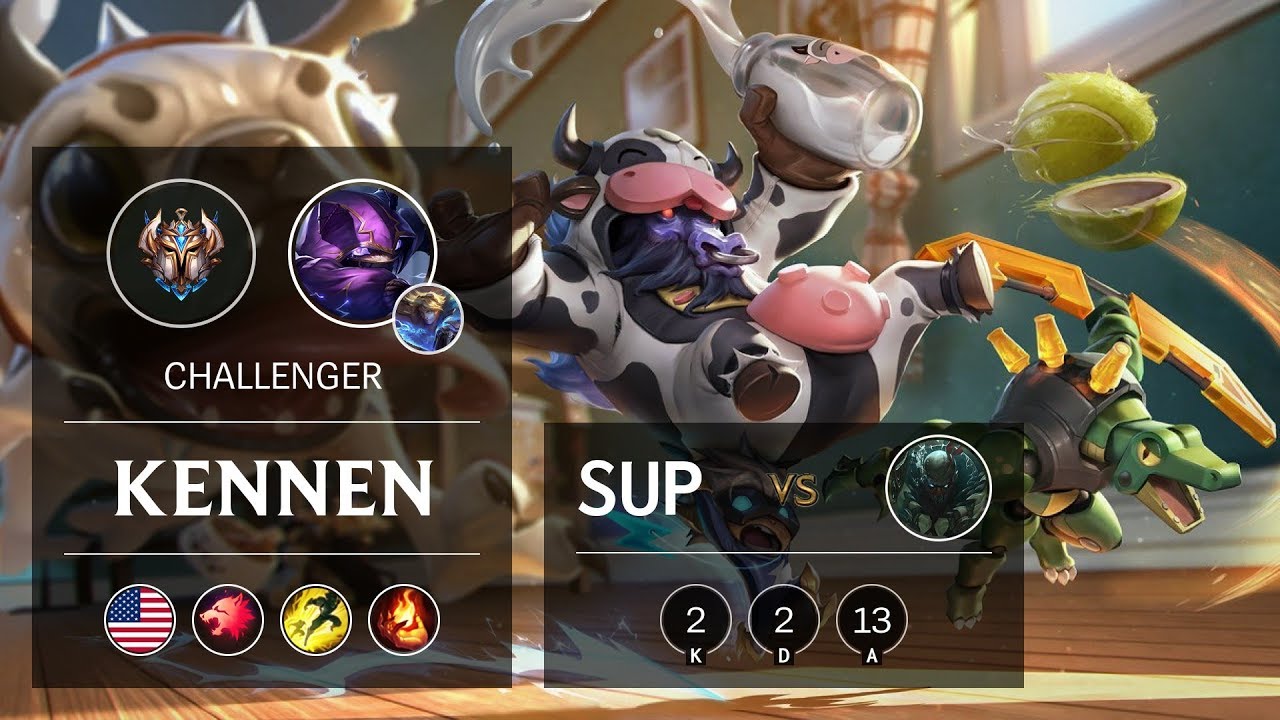 Kennen Support vs Pyke - NA Challenger Patch 9.14