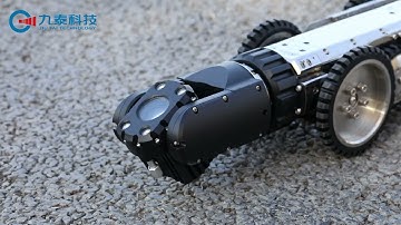 Jiutai GT102AB CCTV pipe inspection crawler robot camera system