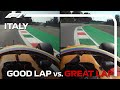 Good Lap Vs Great Lap With Carlos Sainz | Italian Grand Prix