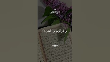 سورة الناس #قرآن #القرآن_الكريم