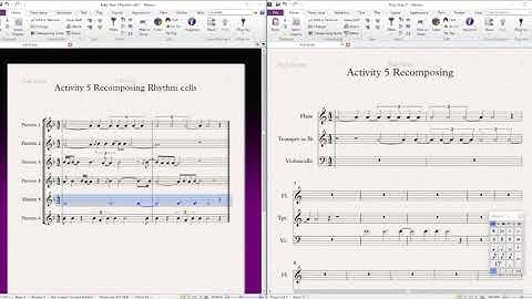 Composition Activity 4 Sibelius Tutorial