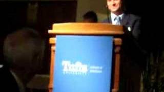 Award ceremony - Tufts