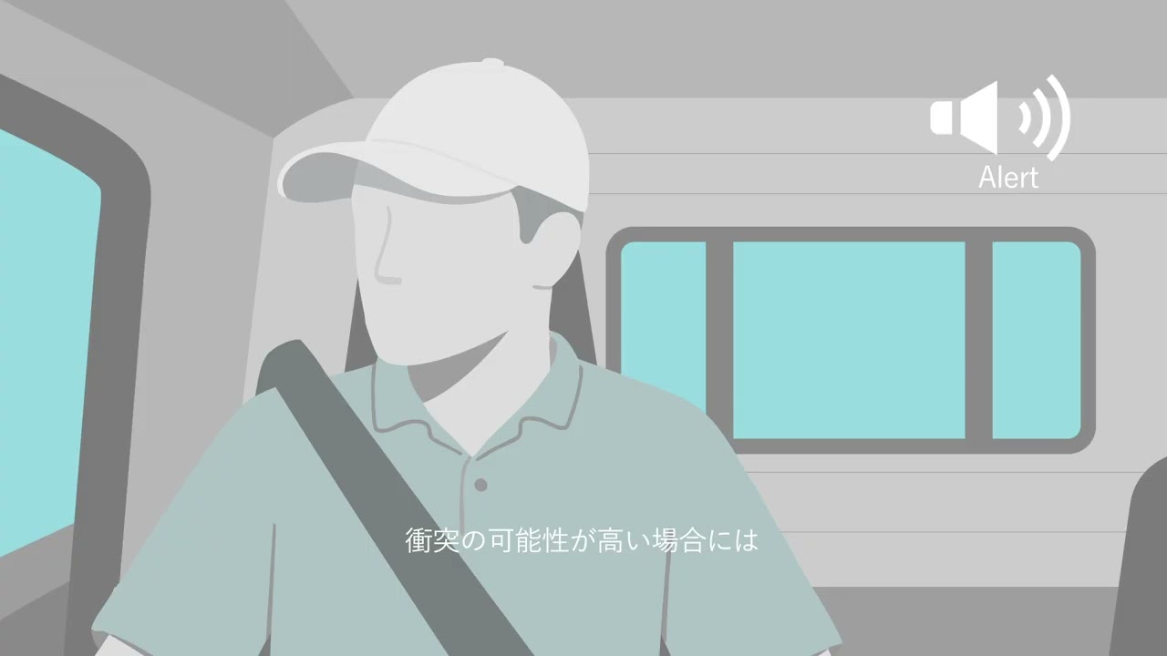 日野デュトロ（小型）｜【CG】サイトアラウンドモニターシステム