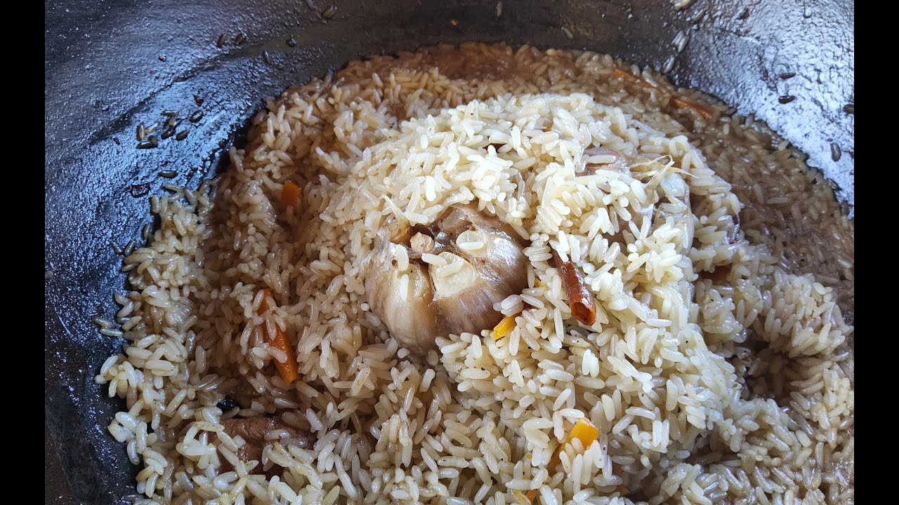 Kaip pagaminti plovą kazane? (grilis kamado)