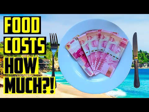 Cost Of Eating Out In Bali