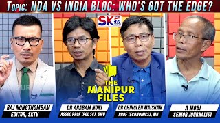 'NDA VS INDIA BLOC: WHO’S GOT THE EDGE?' on 'THE MANIPUR FILES' [05/06/24] [LIVE]
