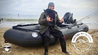 First time fishing on my new SEAPRO 340HD SIB 15HP PARSUN Small boat Fishing uk Isle of Wight