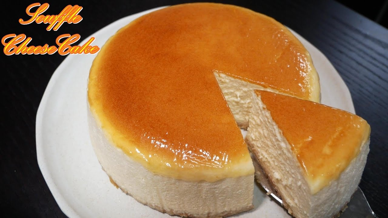 改定 ふわシュワ スフレチーズケーキ Japanese Cheese Cake Youtube