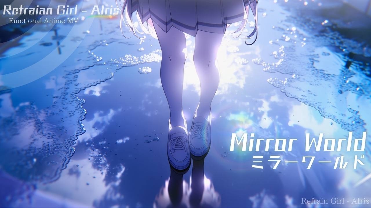 【アニメMV】ミラーワールド Mirror World / 女性ボーカル【Lyric Video】– Anime J-Pop BGM / Refrain Girl - AIris