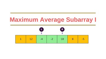643. Maximum Average Subarray I
