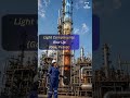 Inside Crude Distillation Unit (CDU) where crude oil enters a refinery &amp; is distilled into feedstock