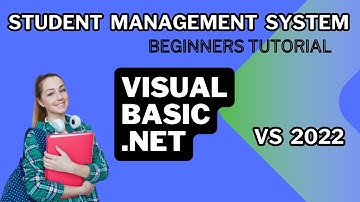Student Management System Using VB.NET & SQL DB | VB.NET Full Project In VS 2022 With Source Code